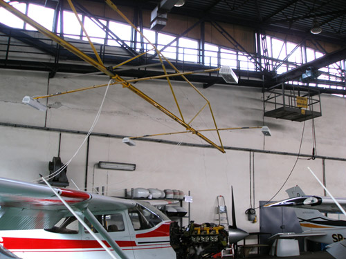 CIR hangar installation